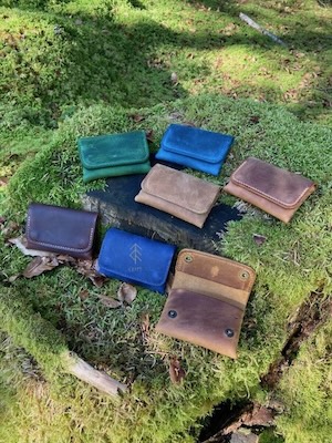 porte-cartes cuir sans coutures